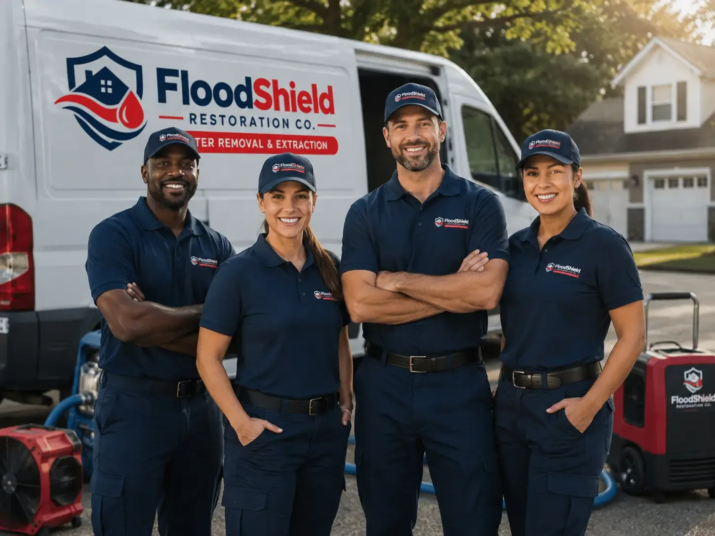 Flood Damage Restoration company in Bloomingdale, MI