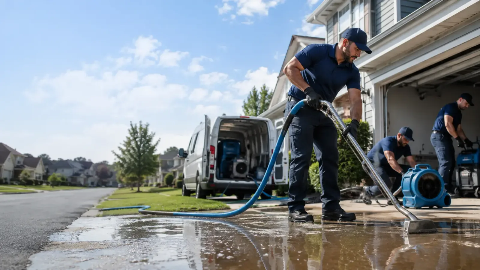 Flood Damage Restoration in Bloomingdale, MI